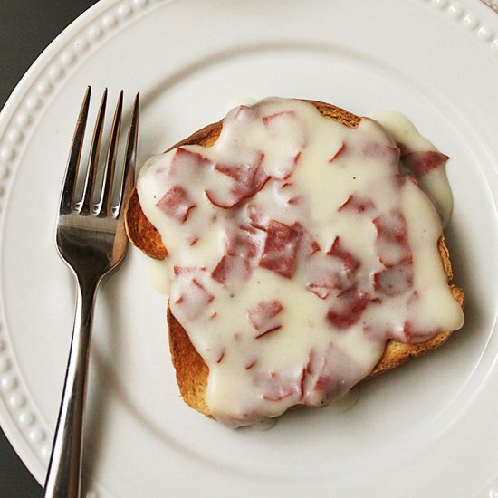 Creamed Chipped Beef on Toast