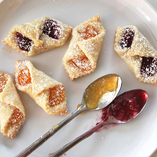 Apricot & Raspberry Cookies