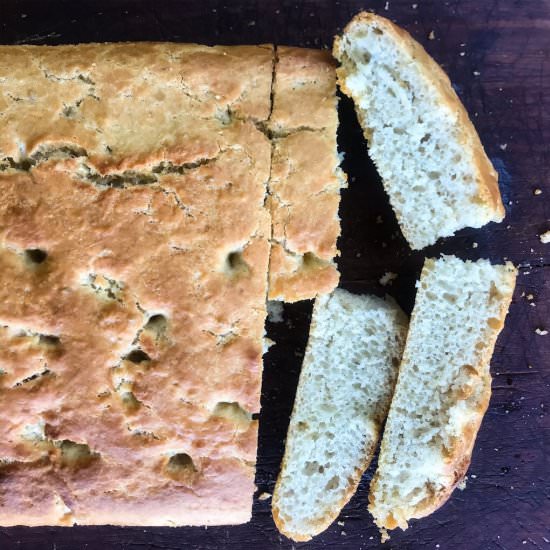 No knead Locatelli focaccia