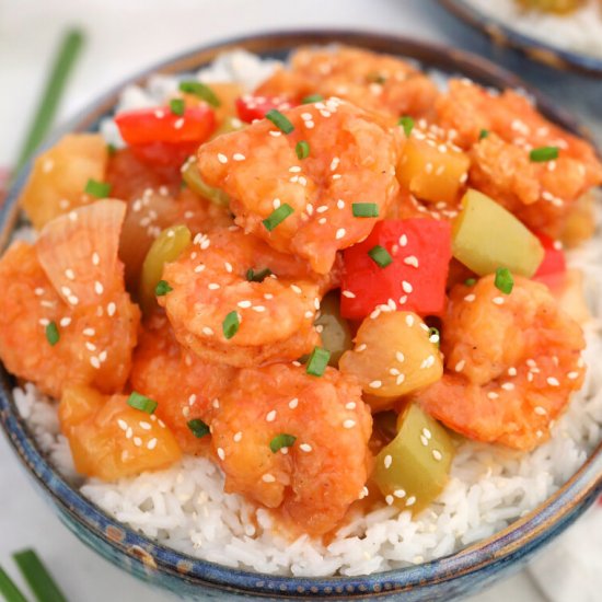 Sweet and Sour Shrimp