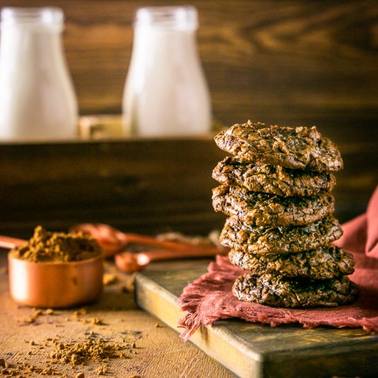 The Best Fudgy Brownie Cookies