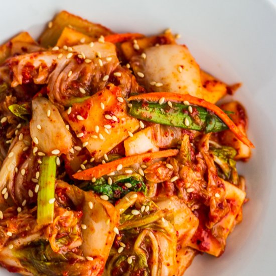 The Ultimate Korean Vegan Kimchi