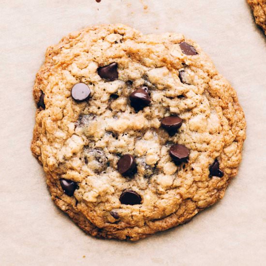 GF Oatmeal Chocolate Chip Cookies