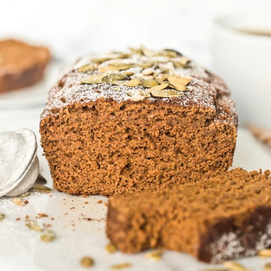 Best Vegan Pumpkin Bread