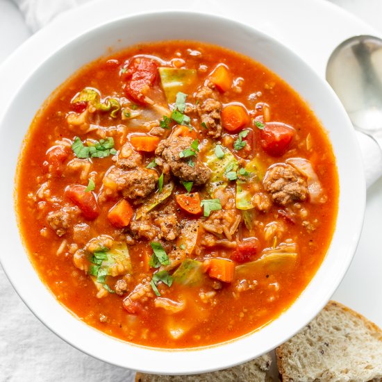 Cabbage Roll Soup