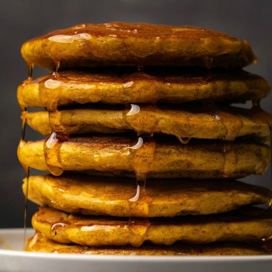 Vegan Pumpkin Pancakes