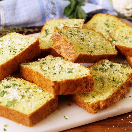 Cauliflower Garlic Bread