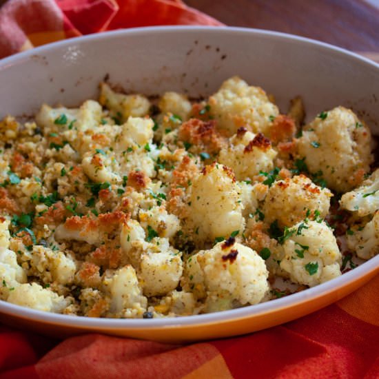 Cauliflower Polonaise