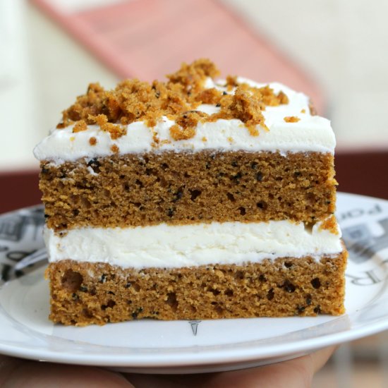 Pumpkin Espresso Cheese 5 Star Cake