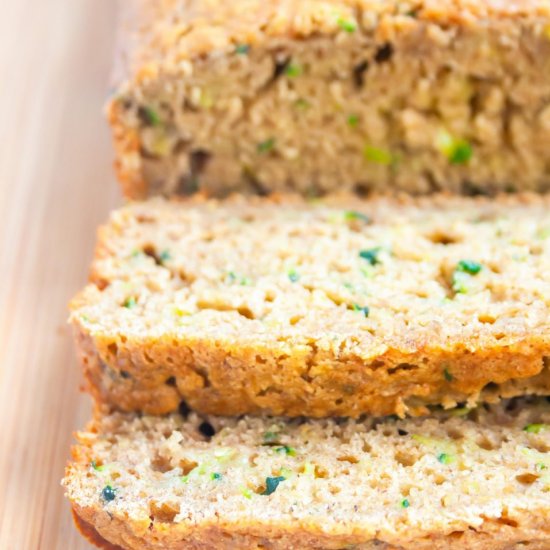 Healthy GF Zucchini Bread