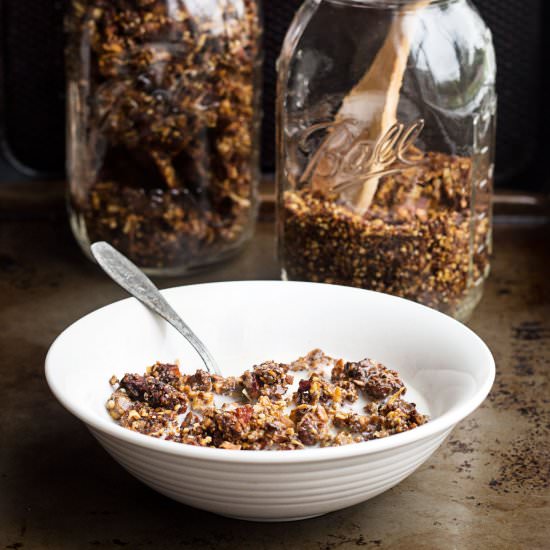 Low Carb Keto Pumpkin Granola