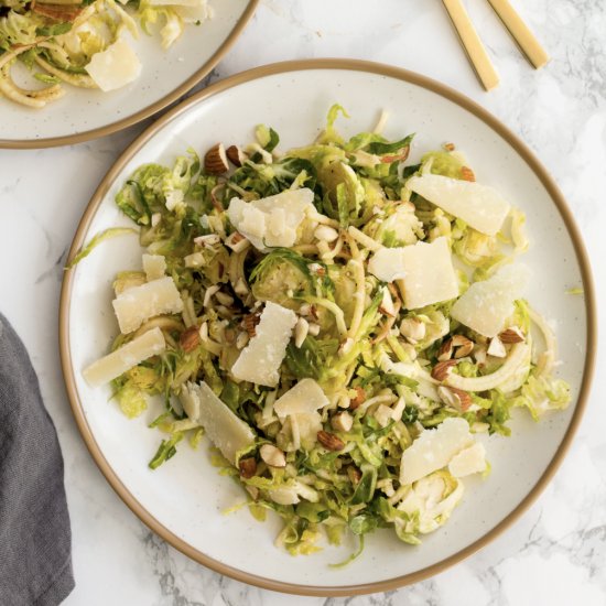 Brussels Sprouts and Apple Salad