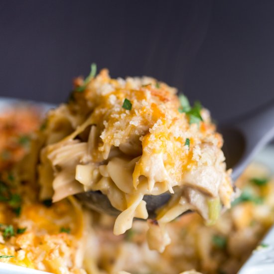 Leftover Turkey Tetrazzini