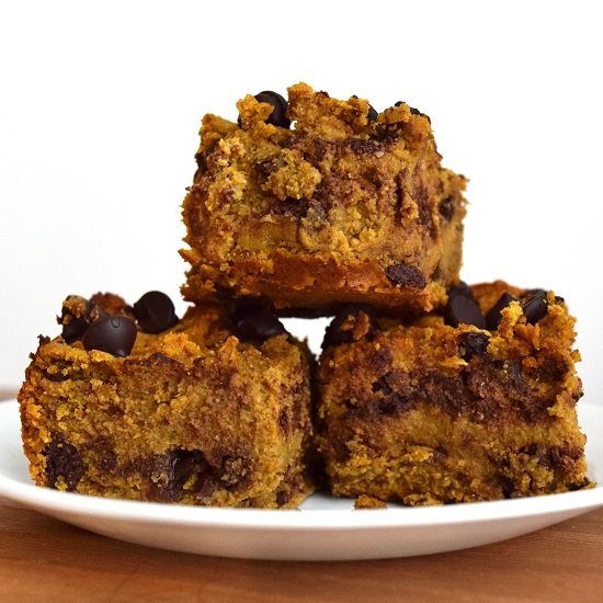 Grain Free Vegan Pumpkin Brownies