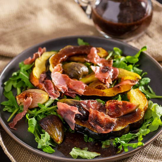 Roasted Acorn Squash and Fig Salad