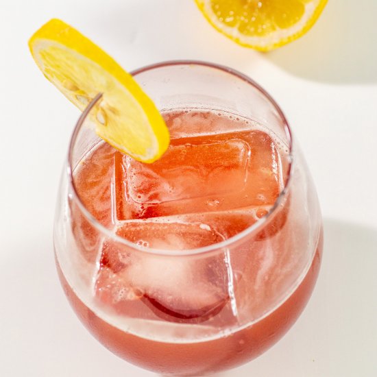 Pomegranate Ginger Whiskey Sour