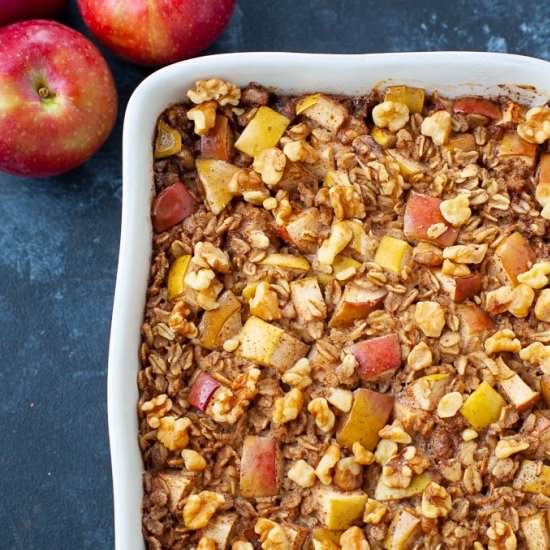 Apple Baked Oatmeal