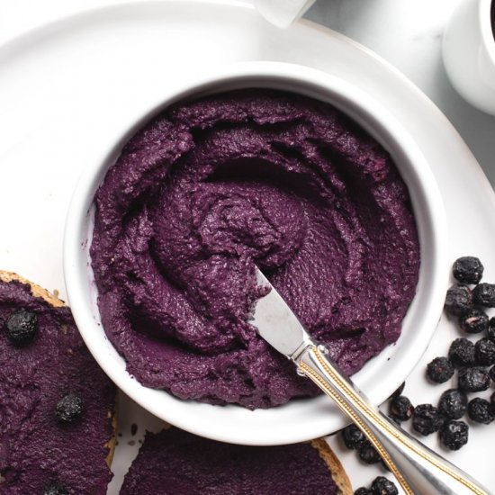 Vegan Blueberry Cream Cheese