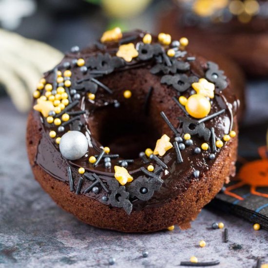 Haunted Halloween Donuts