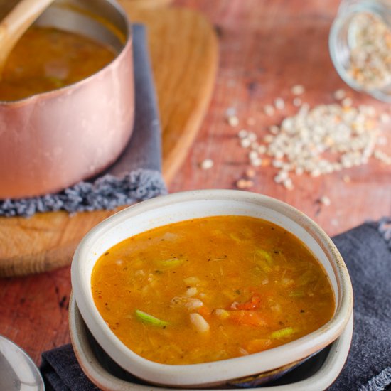 Leek & Barley Broth