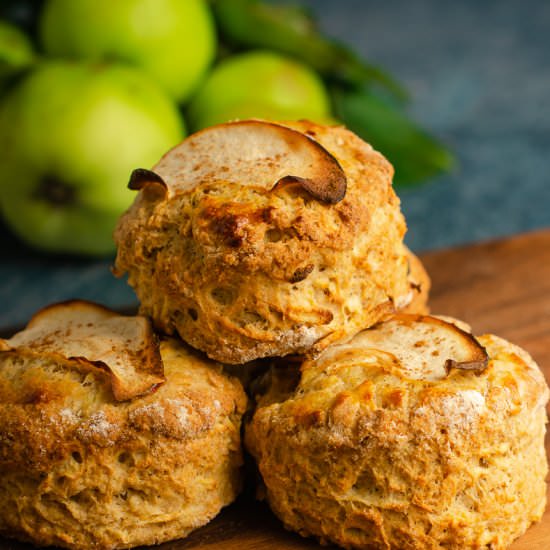 Apple & Cinnamon Scones