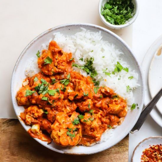 Cauliflower Tikka Masala