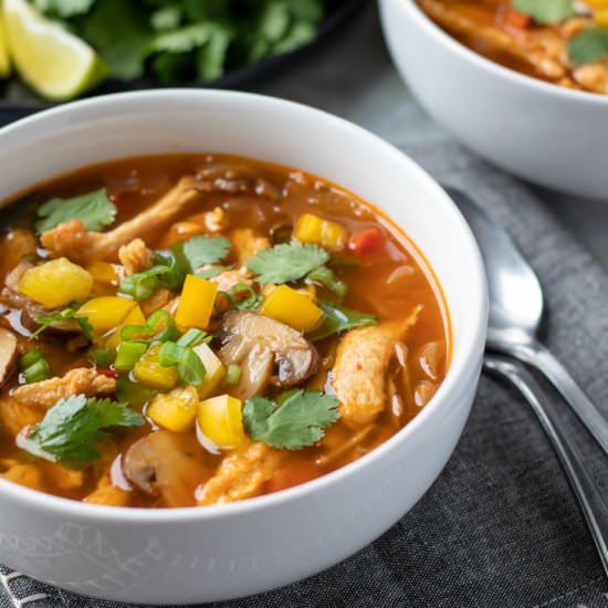 Vegan Spicy Thai Soup