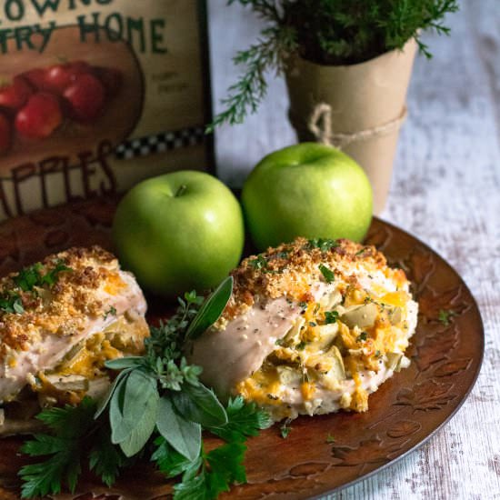 Apple Stuffed Chicken Breast