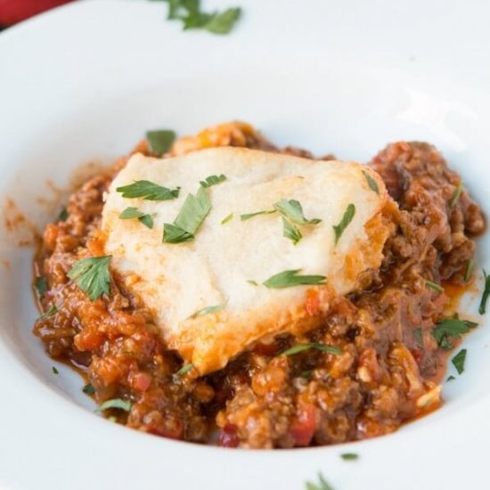 SLOPPY JOE CASSEROLE