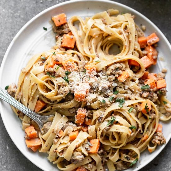 Creamy Sausage Pasta