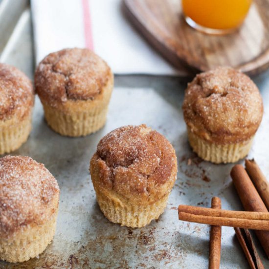 Spiced Apple Cider Muffins