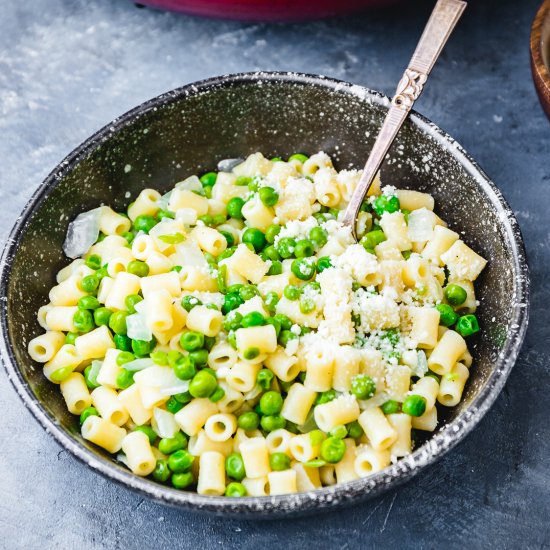 Pasta e Piselli (Peas)