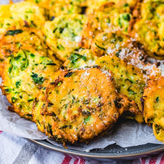 Italian Zucchini Fritters