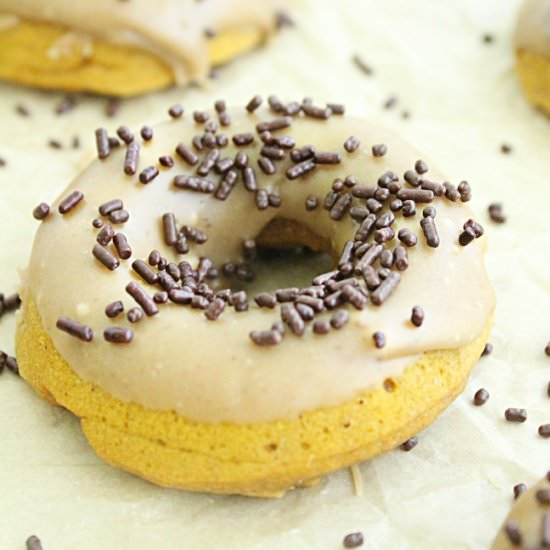 Baked Pumpkin Doughnuts