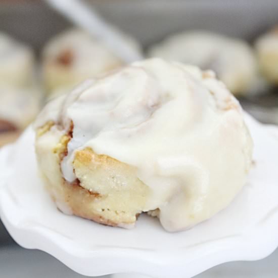 One Hour Cinnamon Rolls