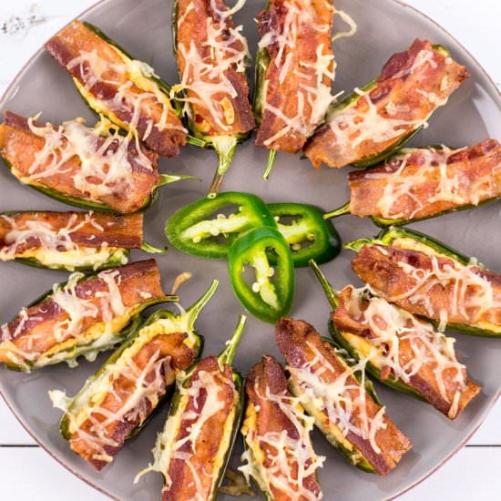 Cheddar & Bacon Jalapeno Poppers