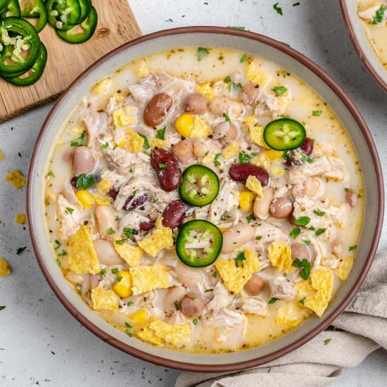 Easy White Chicken Chili