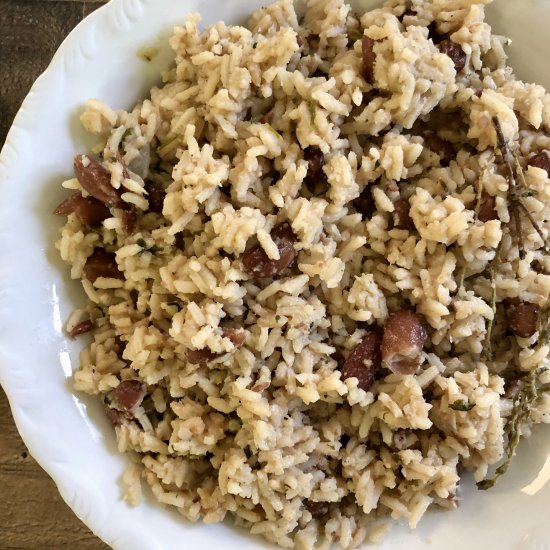 Belizean Rice and Beans