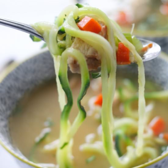 Chicken Zoodle Soup