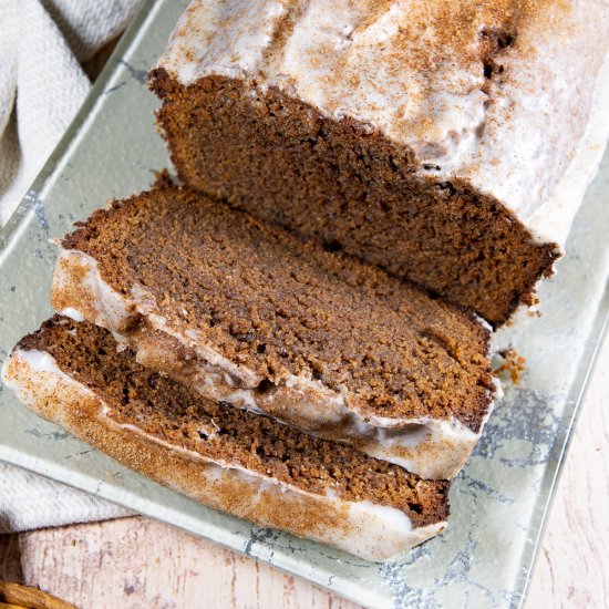 Gingerbread Loaf with Chocolate