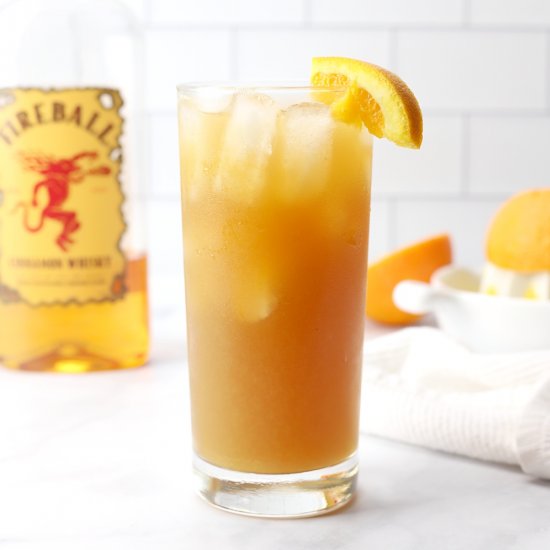 Fireball Orange Sweet Tea