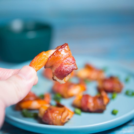 BACON WRAPPED SHRIMP