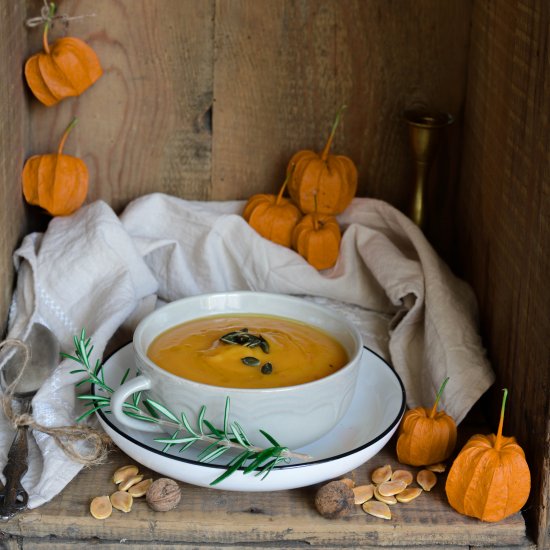 spicy pumpkin soup