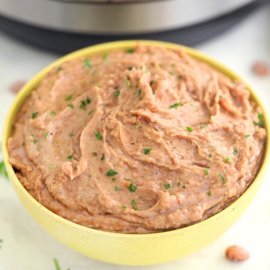 Instant Pot Refried Beans