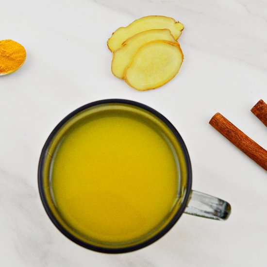 Turmeric Ginger Cinnamon Tea