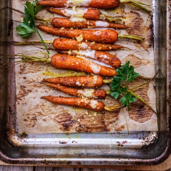 Tandoori baby carrots