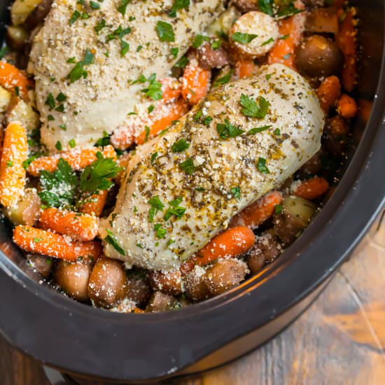 Crockpot Chicken and Potatoes