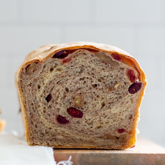 Cranberry Walnut Bread