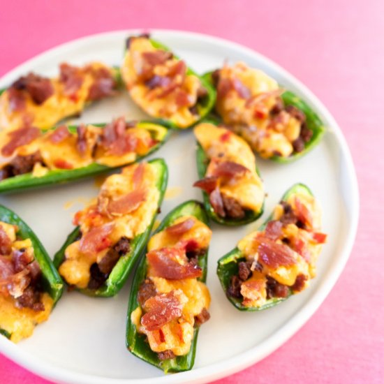 CHORIZO AND PIMENTO CHEESE JALAPENO