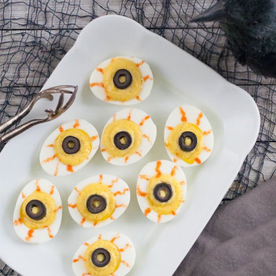 Deviled Egg Eyeballs